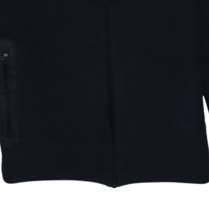 Nike Boys Black Full Zip Hoodie XL 158-170cm Hooded Sweatshirt