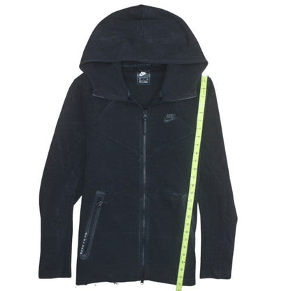 Nike Women Black Small Full Zip Hoodie with Pockets