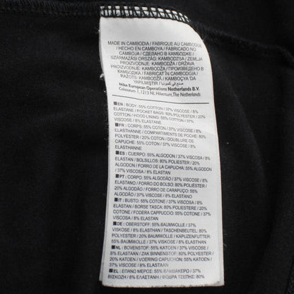Nike Women Black Small Full Zip Hoodie with Pockets