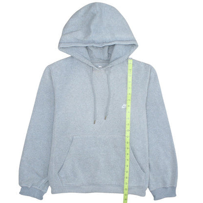 Nike Men's Grey Pullover Hoodie M Classic Fleece Sweatshirt