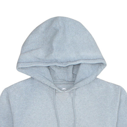 Nike Men's Grey Pullover Hoodie M Classic Fleece Sweatshirt