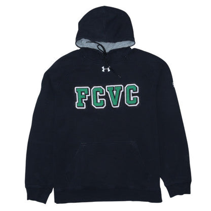 Under Armour Men's Black FCVC Pullover Hoodie Size L Sports Fleece