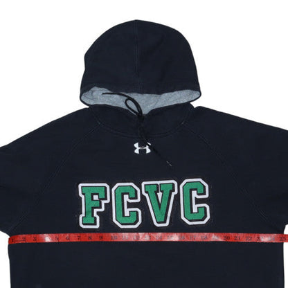 Under Armour Men's Black FCVC Pullover Hoodie Size L Sports Fleece