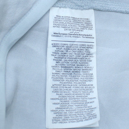 Nike Men's Grey Full Zip Hoodie M Hooded Sweatshirt