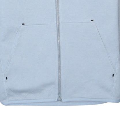 Nike Men's Grey Full Zip Hoodie M Hooded Sweatshirt