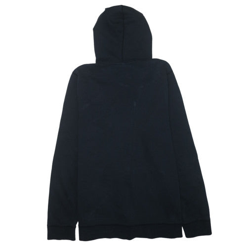 Under Armour Mens Black Full Zip Hoodie Large Fleece Lined