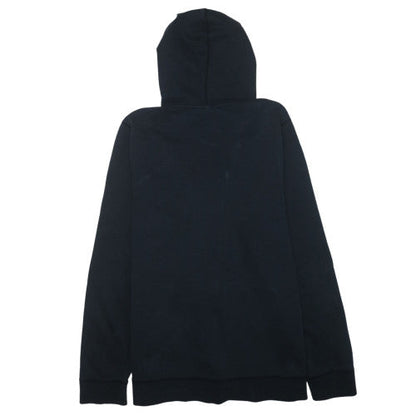 Under Armour Mens Black Full Zip Hoodie Large Fleece Lined