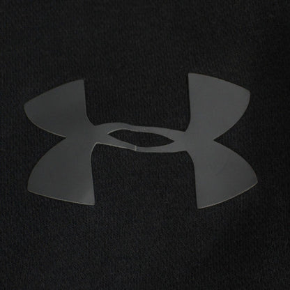 Under Armour Mens Black Full Zip Hoodie Large Fleece Lined