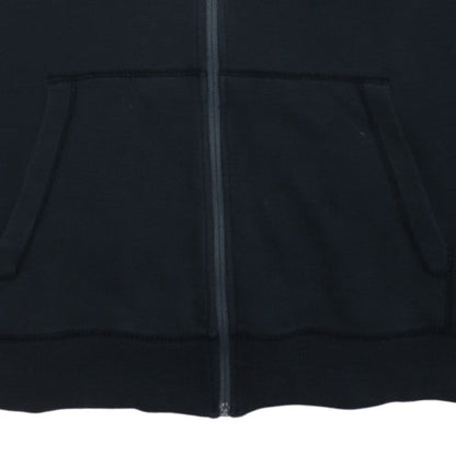 Under Armour Mens Black Full Zip Hoodie Large Fleece Lined