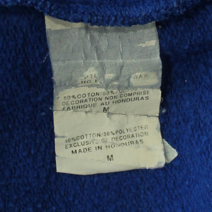 Champion Men's Blue Embroidered Logo Pullover Sweatshirt Size M
