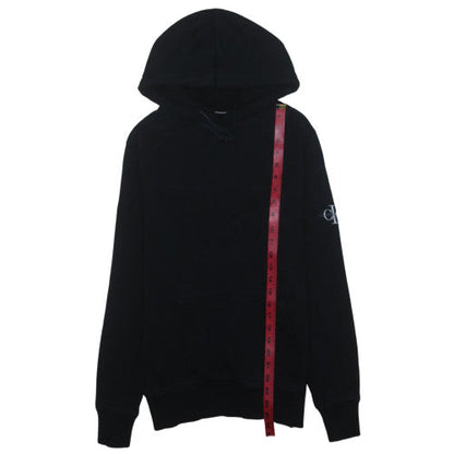 Calvin Klein Jeans Men's Black Pullover Hoodie XS Logo Fleece