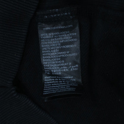 Calvin Klein Jeans Men's Black Pullover Hoodie XS Logo Fleece