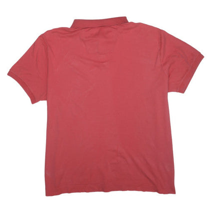 Nautica Men's Red 3XL Cotton Short Sleeve Polo Shirt