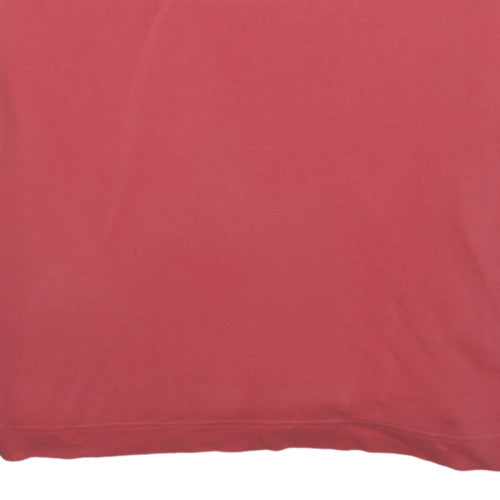 Nautica Men's Red 3XL Cotton Short Sleeve Polo Shirt