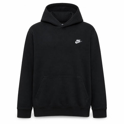 Nike Men's Black XL Pullover Hoodie With Logo Front Pocket