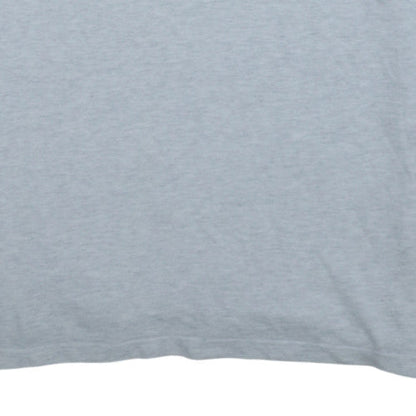 Nike Men’s Grey 2XLT Polo Shirt Short Sleeve 1/4 Zip Cotton
