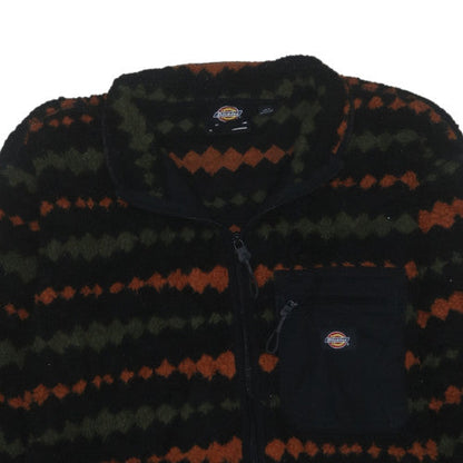 Dickies Men's Multicoloured Fleece Full Zip Jacket Size M