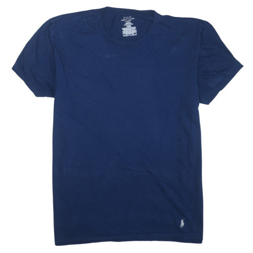 Polo Ralph Lauren Men's Navy Blue Crew Neck Short Sleeve T-Shirt Size M