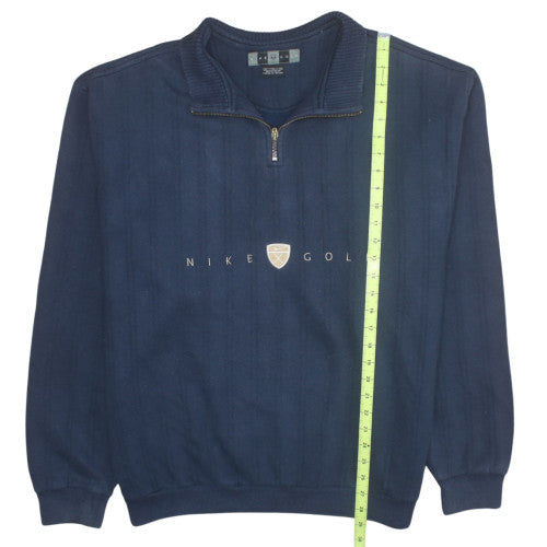 Nike Golf Men's Blue XL 1/4 Zip Sweatshirt Regular Fit