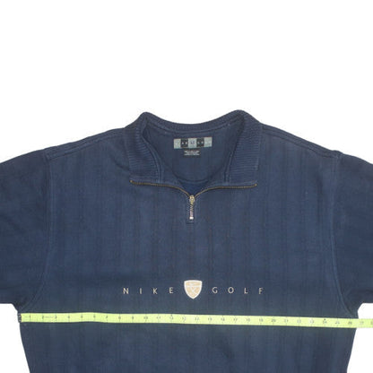Nike Golf Men's Blue XL 1/4 Zip Sweatshirt Regular Fit
