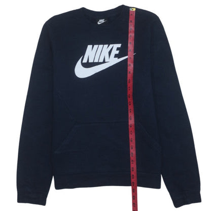 Nike Boys Navy Blue XL Sweatshirt Pullover Crew Neck 13-15 Years