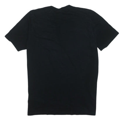 Adidas Men's Black Short Sleeve Crew Neck Cotton T-Shirt S
