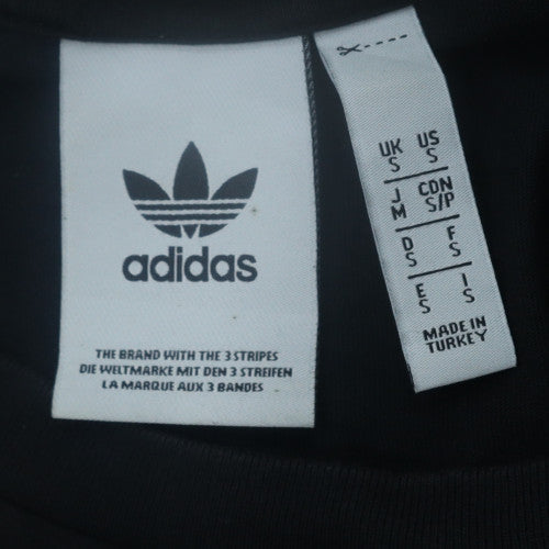 Adidas Men's Black Short Sleeve Crew Neck Cotton T-Shirt S