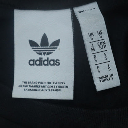 Adidas Men's Black Short Sleeve Crew Neck Cotton T-Shirt S