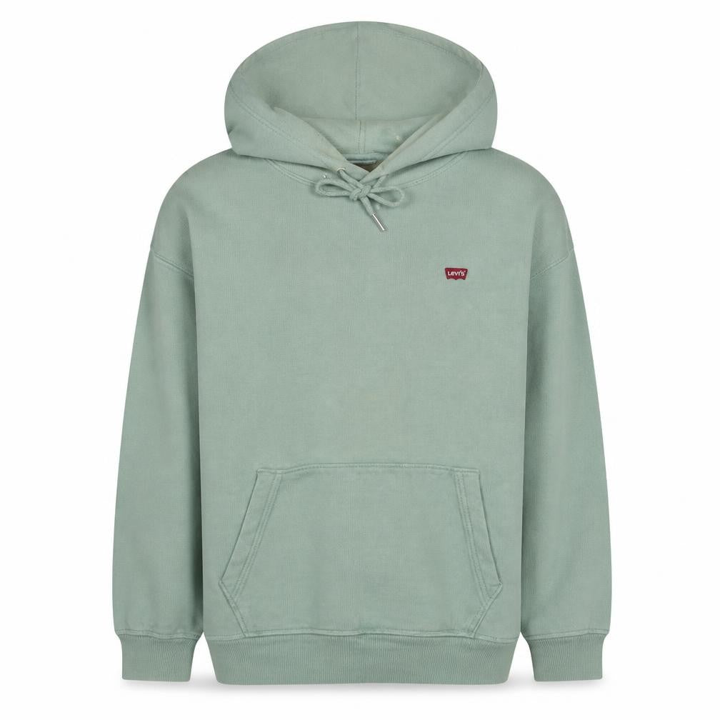 Levi's Men's Green Pullover Hoodie M Regular Fit Cotton