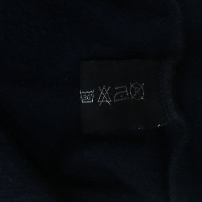 Diesel Mens Navy Full Zip Sweatshirt XL Logo Athletic Style