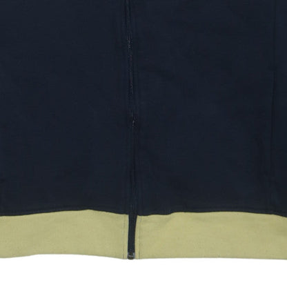 Diesel Mens Navy Full Zip Sweatshirt XL Logo Athletic Style