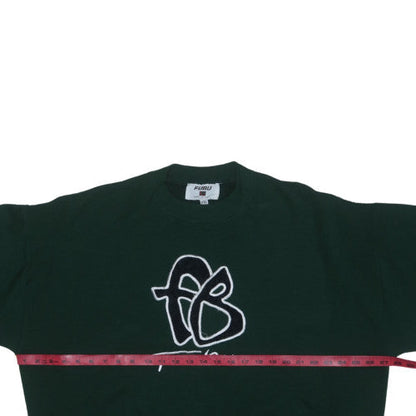 FUBU Men's Green 2XL Pullover Sweatshirt Vintage Streetwear
