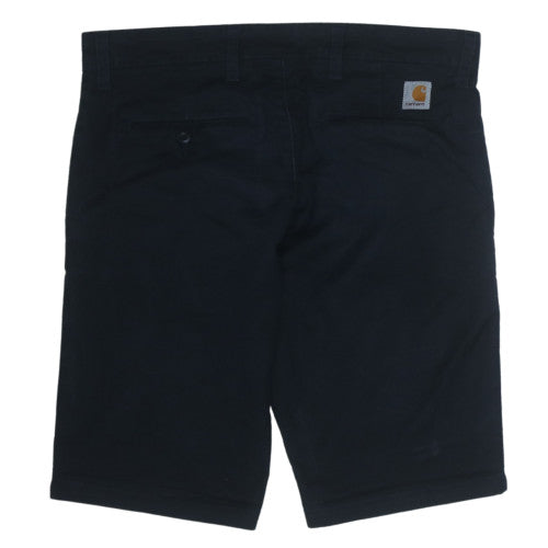 Carhartt WIP Men's Black Regular Fit Chino Shorts Size 32