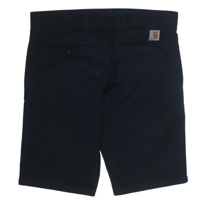 Carhartt WIP Men's Black Regular Fit Chino Shorts Size 32