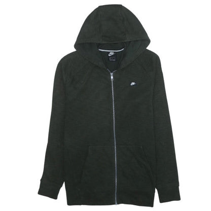 Nike Men's Green Full Zip Hoodie Size L Regular Fit