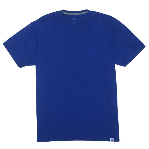 Russell Athletic Men's Blue XL Short Sleeve Crew Neck T-Shirt