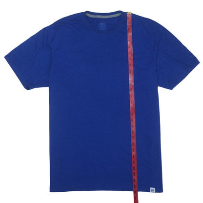 Russell Athletic Men's Blue XL Short Sleeve Crew Neck T-Shirt