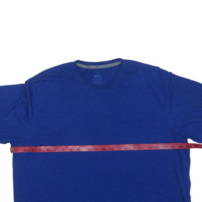 Russell Athletic Men's Blue XL Short Sleeve Crew Neck T-Shirt