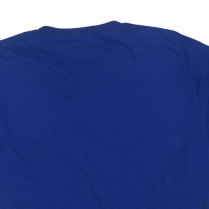 Russell Athletic Men's Blue XL Short Sleeve Crew Neck T-Shirt