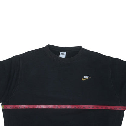 Nike Men’s Black XL Pullover Sweatshirt Fleece Crew Neck Logo Sportswear