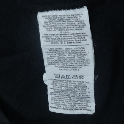 Nike Men’s Black XL Pullover Sweatshirt Fleece Crew Neck Logo Sportswear