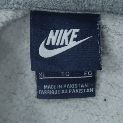 Nike Men's Grey XL Pullover Hoodie Fleece Sweatshirt