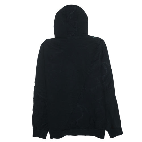 adidas Men's Black XL Pullover Hoodie with Logo Sports Style