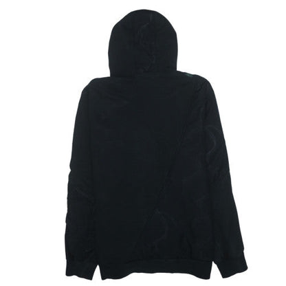 adidas Men's Black XL Pullover Hoodie with Logo Sports Style