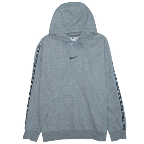 Nike Mens Grey XL Pullover Fleece Hoodie with Logo