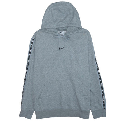 Nike Mens Grey XL Pullover Fleece Hoodie with Logo