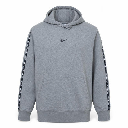 Nike Mens Grey XL Pullover Fleece Hoodie with Logo