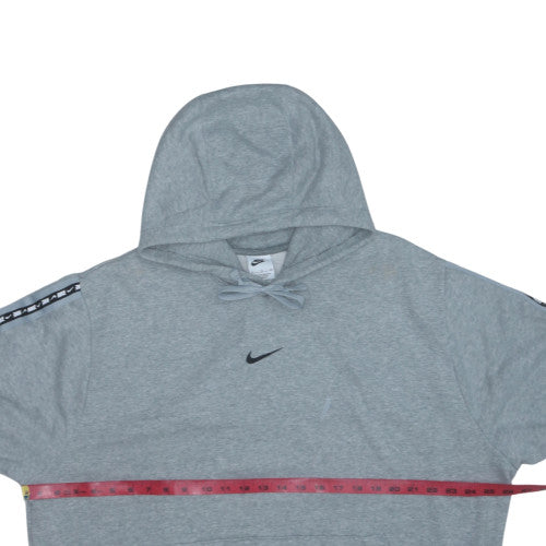 Nike Mens Grey XL Pullover Fleece Hoodie with Logo