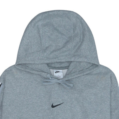 Nike Mens Grey XL Pullover Fleece Hoodie with Logo