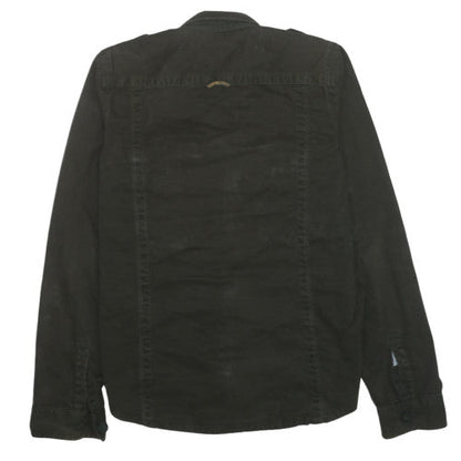 Superdry Men's Green XL Military Cotton Utility Jacket